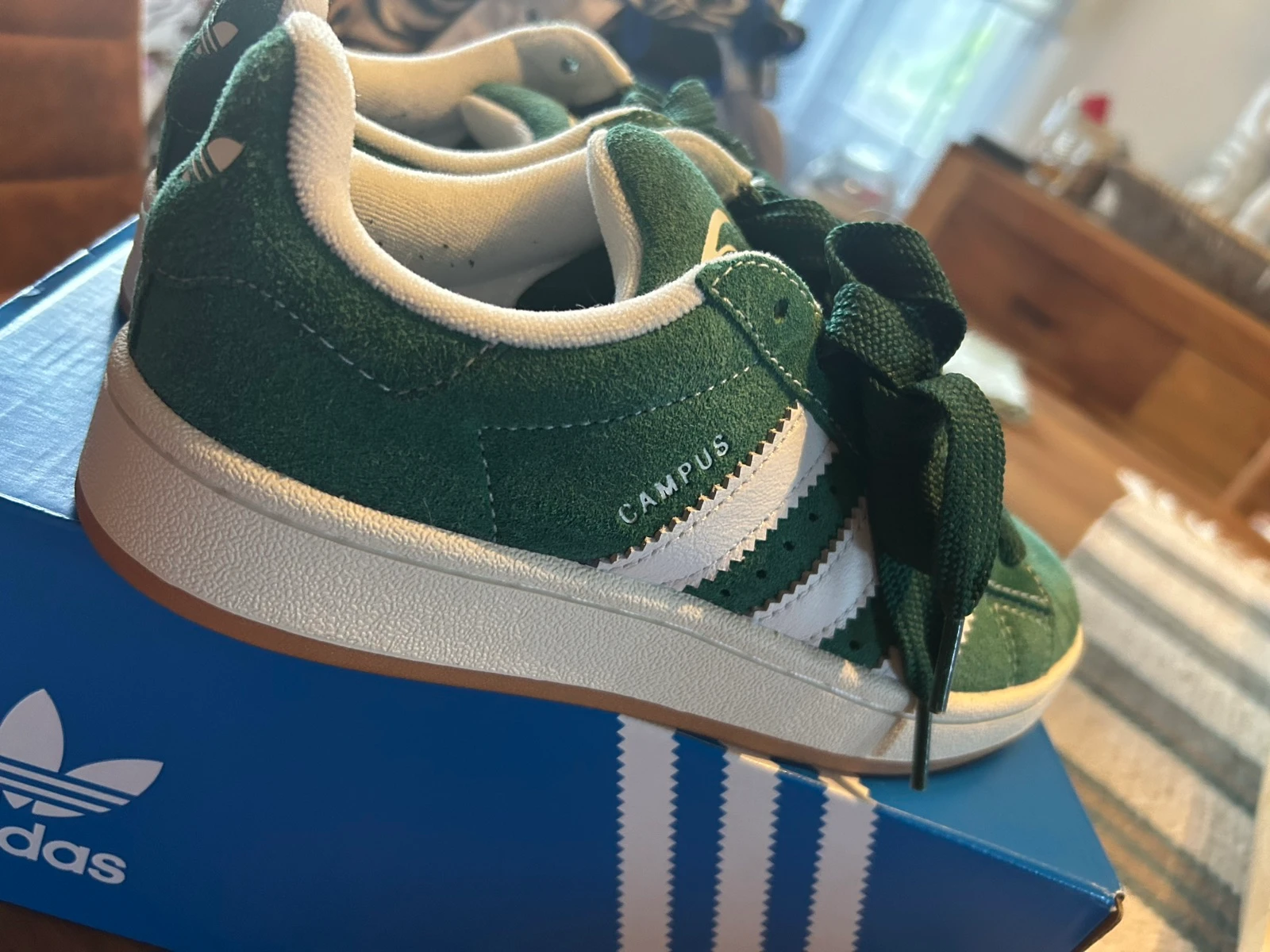 Green Adidas 00’s campus – photo 2